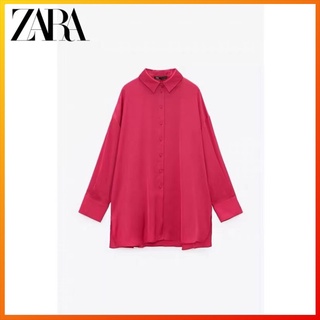 Zara 2022 เสื้อไหลมาพร้อมผ้าคลุม