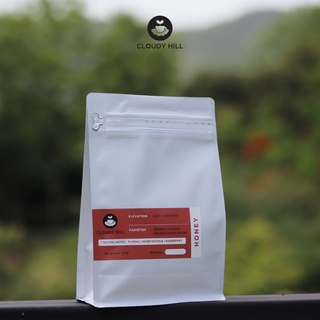 Cloudy Hill Specialty Coffee: เมล็ดกาแฟคั่วพิเศษ Honey Process Doi Mek ขนาด 250g