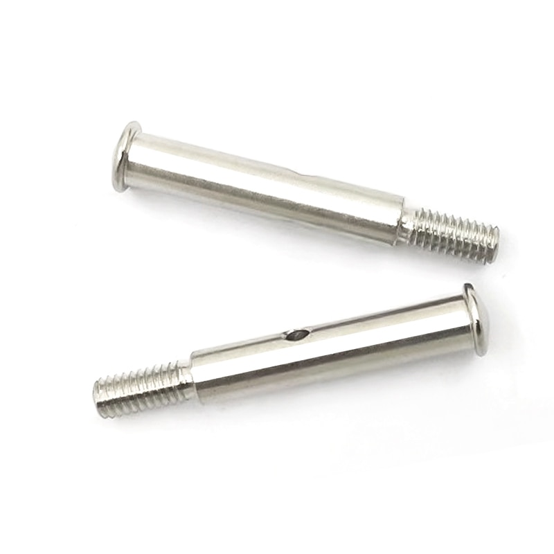2 ชิ้นโลหะเพลาหน้า TRA3637 สําหรับ 1/10 Slash 2WD รูปที่ 4