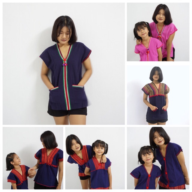 เสื้อผ้าฝ้าย ผ้าพื้นเมือง จ้าว