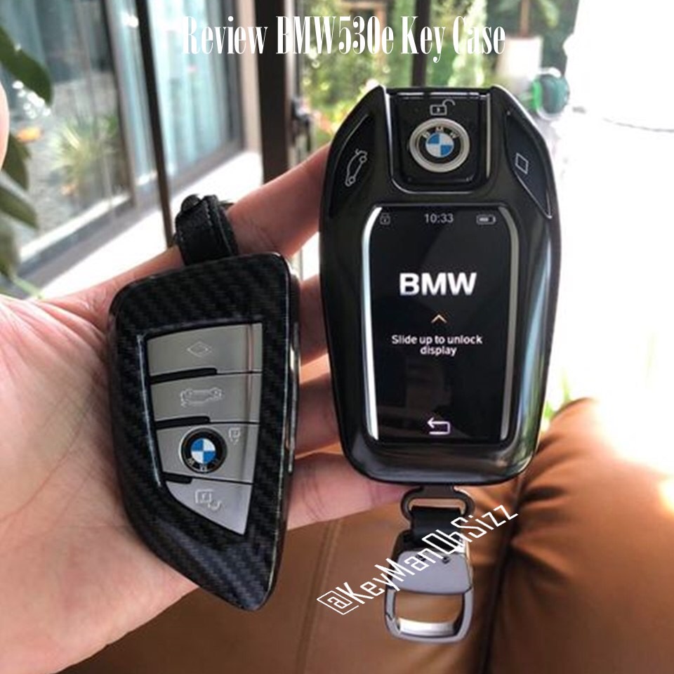 เคสโลหะรีโมทรถยนต์ BMW LCD Screen แบบ 2 ชั้น ด้วยวัสดุคุณภาพ Aluminum