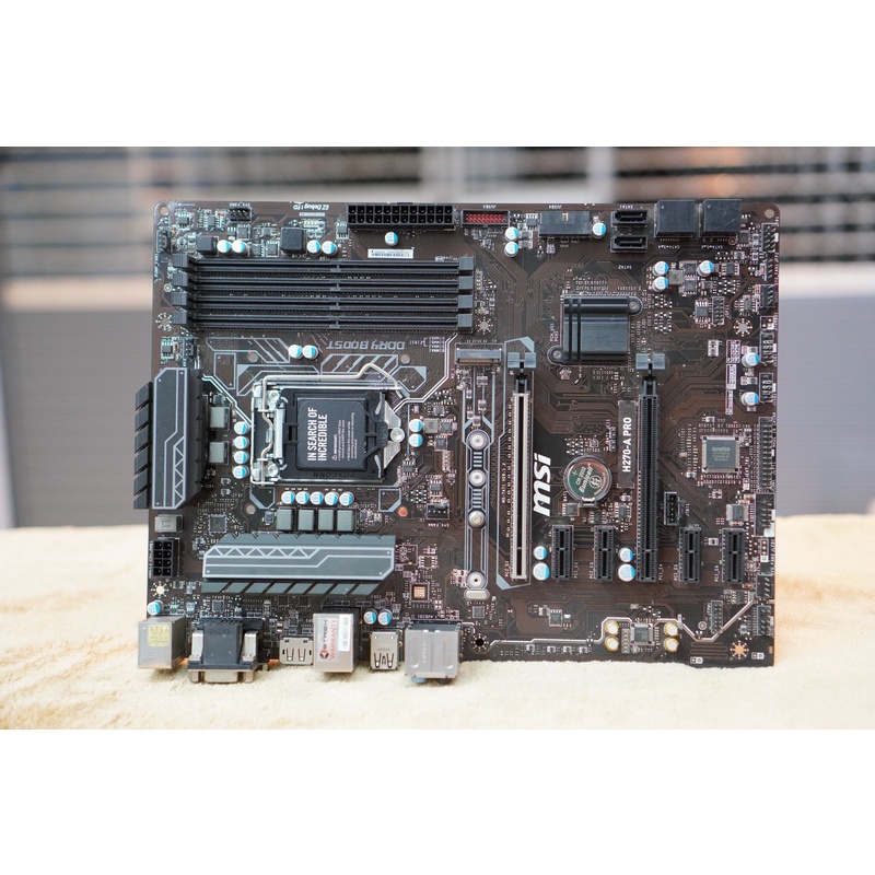 MAINBOARD (เมนบอร์ด) 1151 MSI H270-A PRO