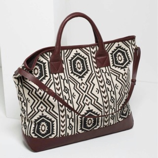 กระเป๋า ZARA PRINT SHOPPER BAG แท้