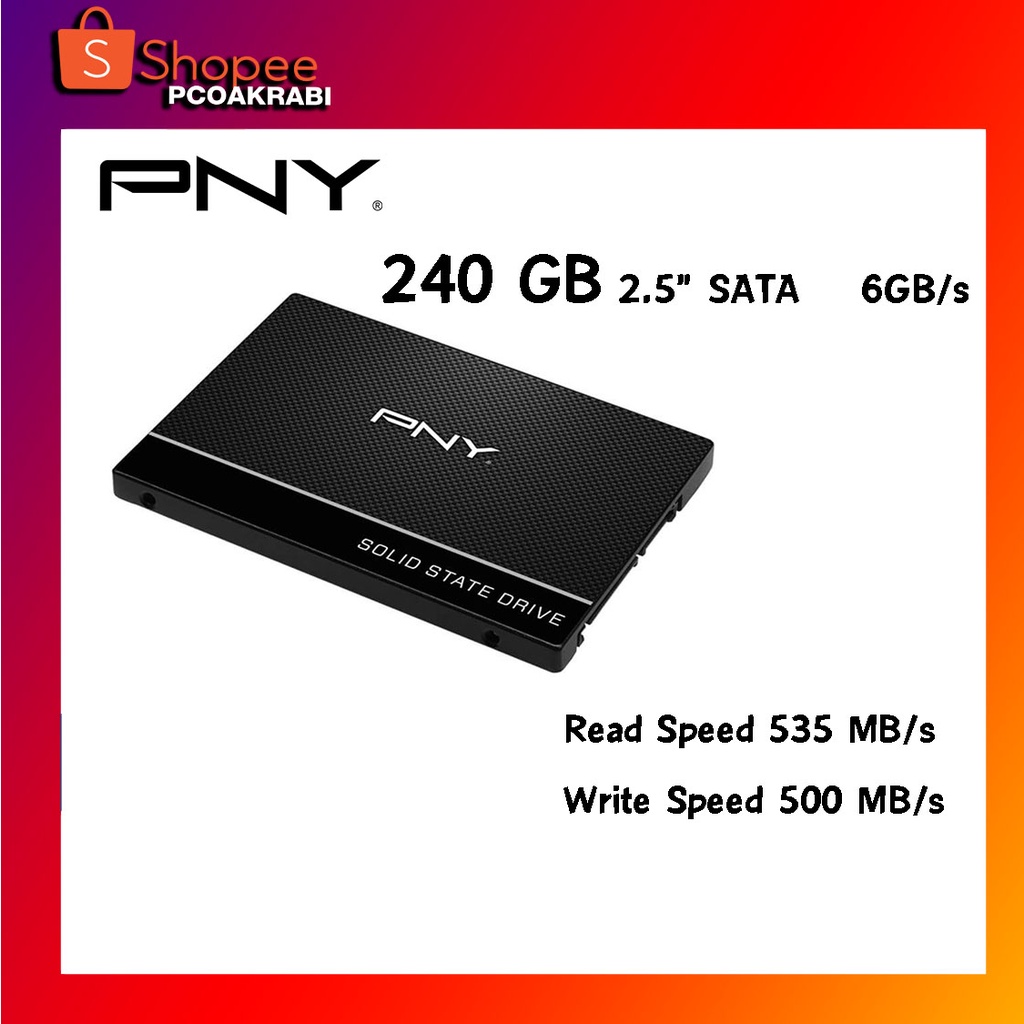 PNY SSD CS900 2.5 SATA III 240GB