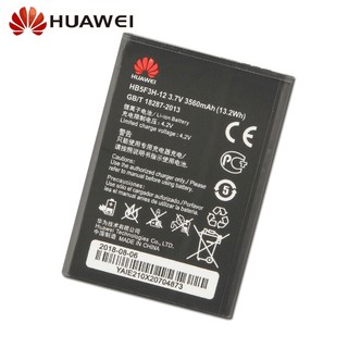 แบตเตอรี่ทดแทนสำหรับ Huawei E5372T E5372s E5775 4G LTE FDD Cat4 WIFI Router HB5F3H-12 ของแท้แบตเตอรี่ 3560mAh