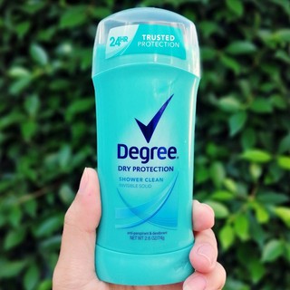 โรลออนผู้หญิง Degree® Women Dry Protection Shower Clean, Antiperspirant Deodorant Stick 74g ระงับกลิ่นกาย