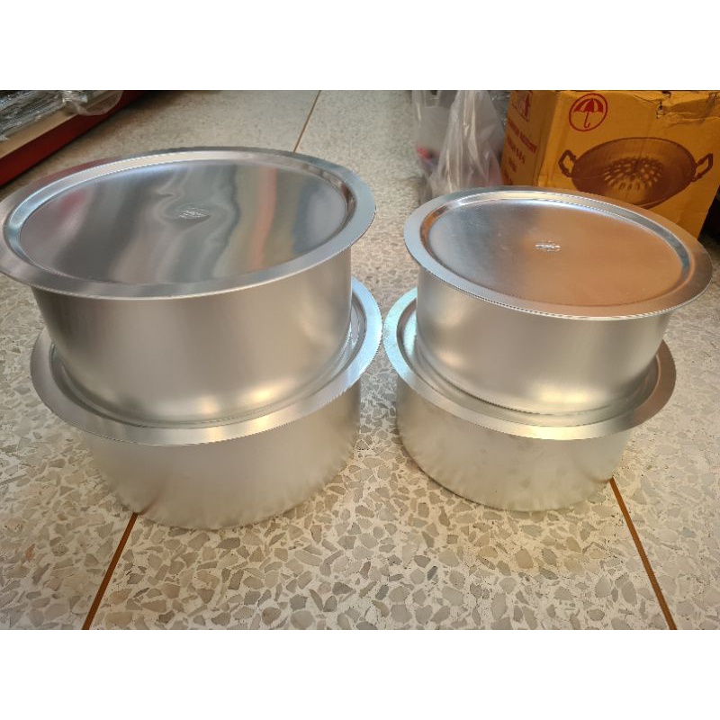 หม้อ หม้อแขก หม้อตราจระเข้ หม้อแกง หม้อใส่แกง หม้อแขกอลูมิเนียม หม้อแกงตราจระเข้ ขนาด 20-30 ซม. - รูปที่ 2