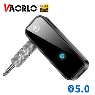 Vaorlo C28 2 IN 1 อะแดปเตอร์รับส่งสัญญาณเสียงสเตอริโอไร้สาย บลูทูธ 5.0 3.5 AUX A2DP สําหรับรถยนต์ TV PC ชุดหูฟัง