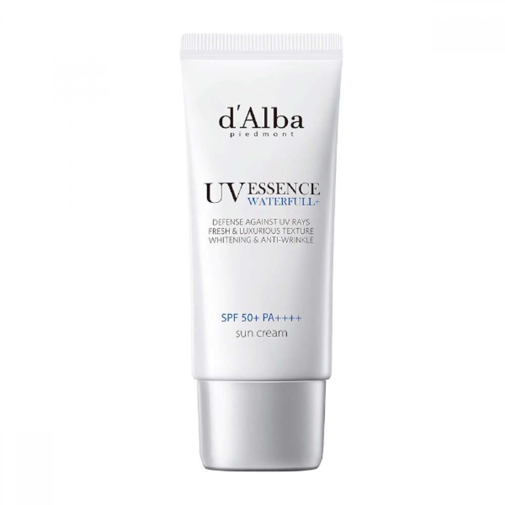 พร้อมส่ง d'Alba Waterfull Essence Sun Cream SPF50+ PA++++ / Tone-up  Sunscreen / Mild | Shopee Thailand