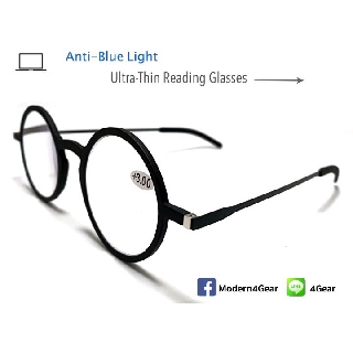 แว่นสายตายาวกรองแสงคอมพิวเตอร์ Ultra-Thin Anti Blue Light รุ่น 8230 Matt Black