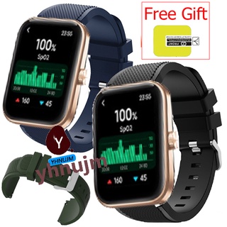 สายนาฬิกาข้อมืออัจฉริยะ แบบซิลิโคน สำหรับ Maimo Smart Watch watch band maimo watch film TPT