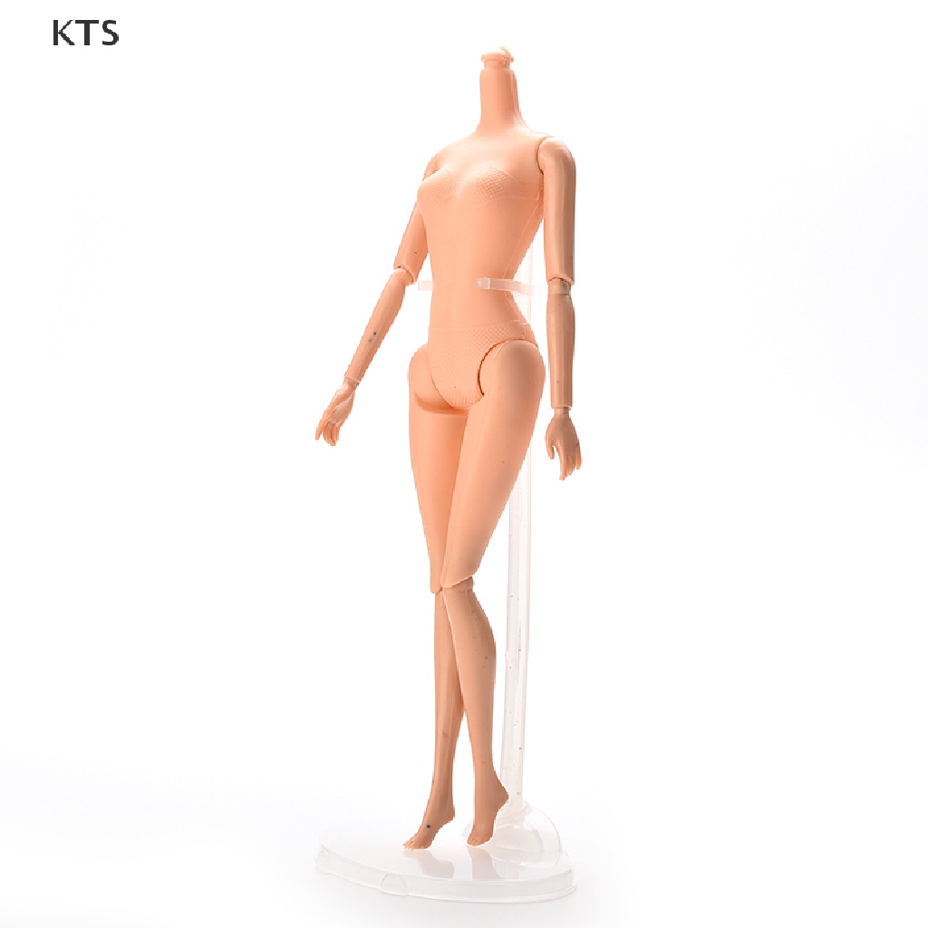 Kts ไม้แขวนเสื้อพลาสติก สีขาว สําหรับตุ๊กตาบาร์บี้ 1 ชิ้น