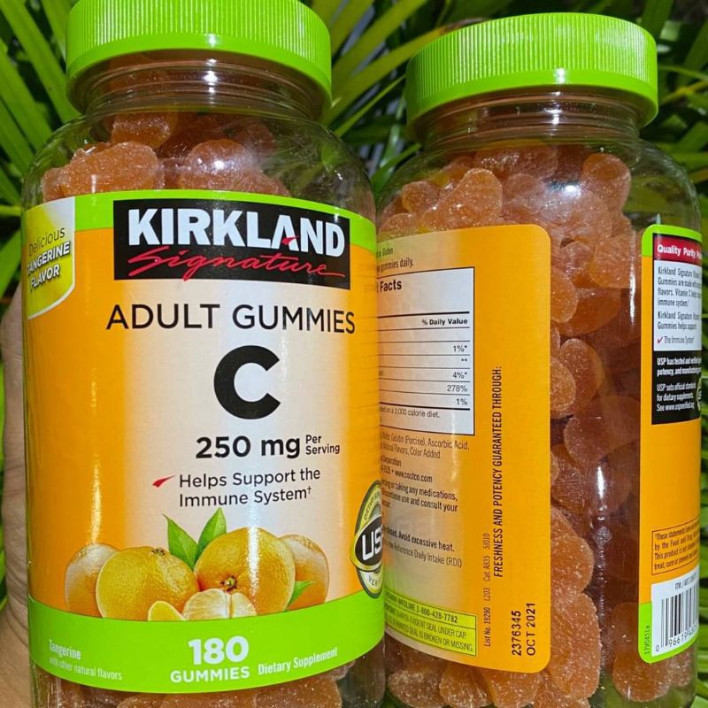 Kirkland Signature Vitamin C 250 mg. Adult (180 Gummies)