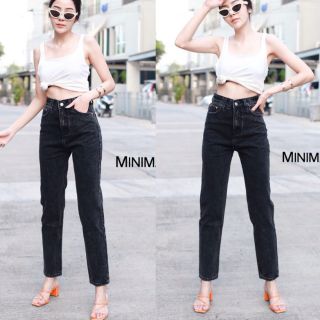 Minimal #ยีนส์บอยดำฟอกมี S-L