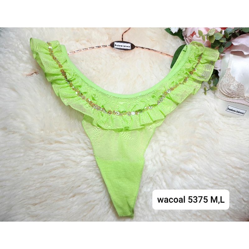 Wacoal (วาโก้) Size M,L ชุดชั้นใน/กางเกงชั้นในทรงจีสตริง(G-string) 5375