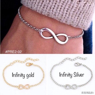 ✣Infinity สร้อยข้อมืออินฟินนีตี้ พร้อมส่ง! (#P2-02)