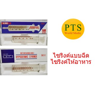 Syringe ไซริงค์แก้ว แบบฉีด และ แบบให้อาหาร