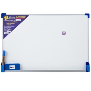 กระดานไวท์บอร์ด ขนาดพอดีๆ 30x40 / 40X60 / 60x80 ซม. A-Line Whiteboard มีทั้งแบบธรรมดาและแม่เหล็ก