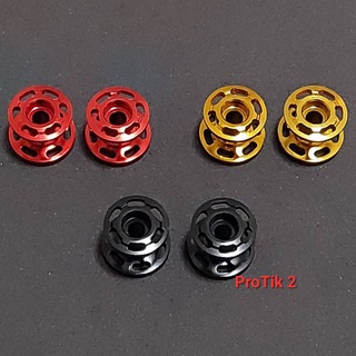 โรลเลอร์ ถ้วยฉลุ 13-12 mm. V.2 สำหรับ Mini 4wd