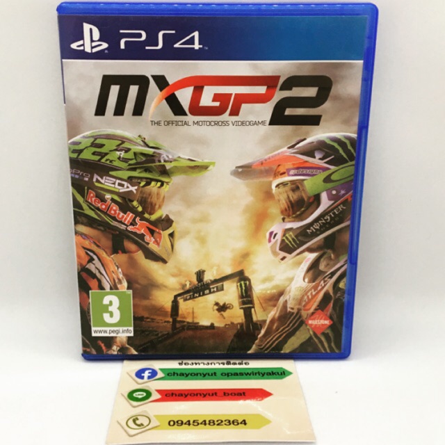 แผ่นเกมส์ ps4 มือสอง / MXGP2 / zone 2