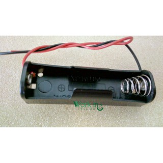 กล่องใส่แบตเตอรี่ รางถ่าน AA  1 ก้อน Battery Holder Box