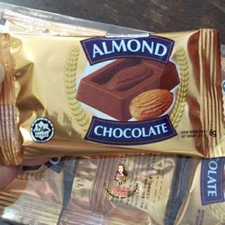 ช๊อคอัลมอนด์ทอง Almond chocolate