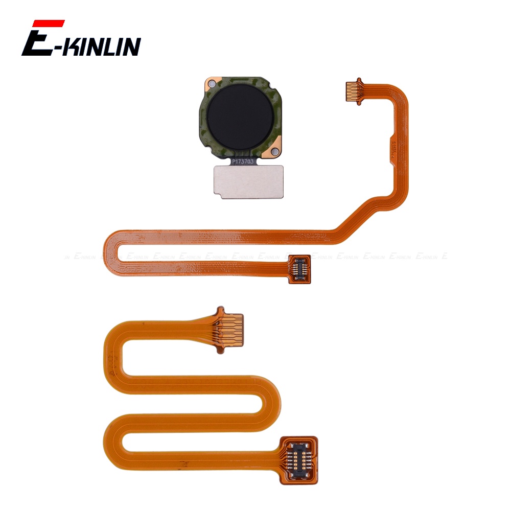 ตัวเชื่อมต่อเครื่องสแกนลายนิ้วมือ สําหรับ HuaWei Mate 20 Lite X 20X P Smart Plus 2019 Touch Sensor ID Home Return Button Key Flex Cable