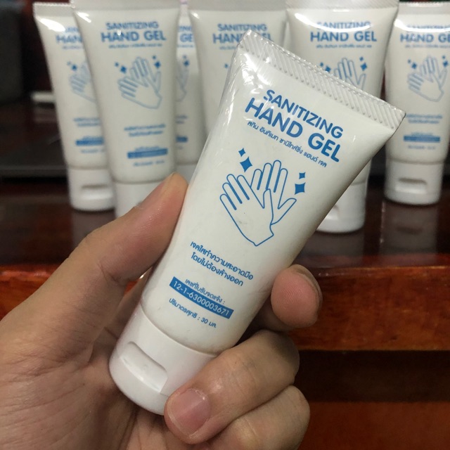 เจลล้างมือ Skin intimate sensitizing hand gel 30 ml แบบพกพา แอลกอฮอล์ food grade 70% คุ้มสุดดด!!!