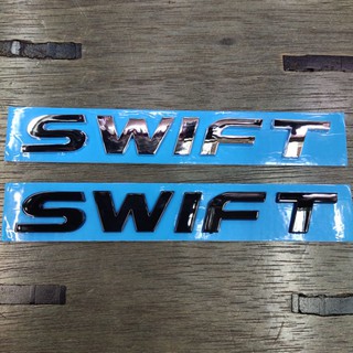 โลโก้ SWIFT ขนาด 16.5×2.3cm มีให้เลือกสองสี