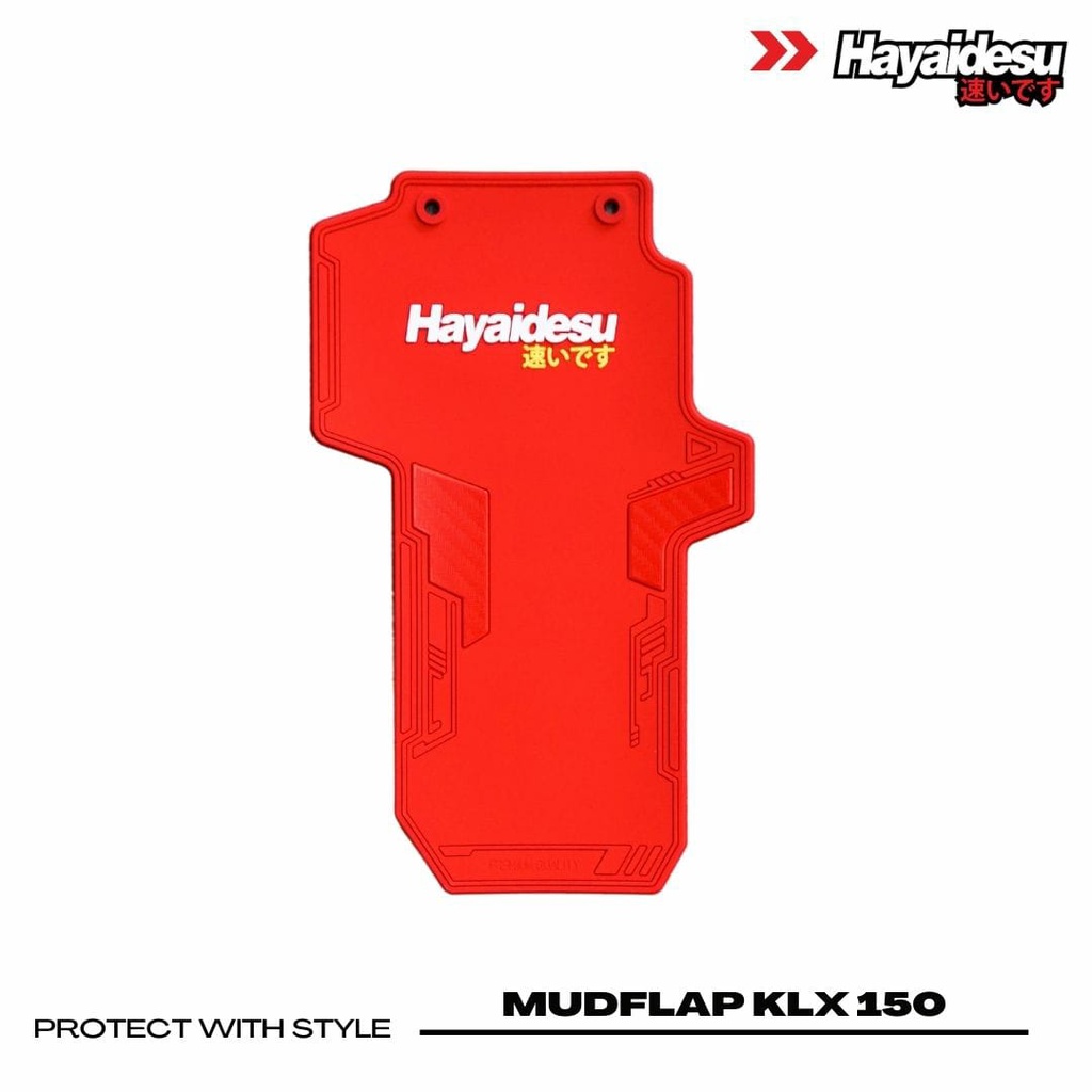 บังโคลน KLX 150 Mudflap Hayidesu