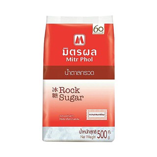 มิตรผล น้ำตาลกรวด 500 กรัม x 4 ถุง Mitrphol Sugar Rock 500g x 4 Bags