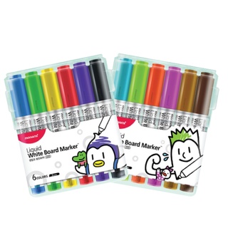 Monami SigmaFlo Liquid ชุดปากกาไวท์บอร์ด 220 White Board Marker 220 SET