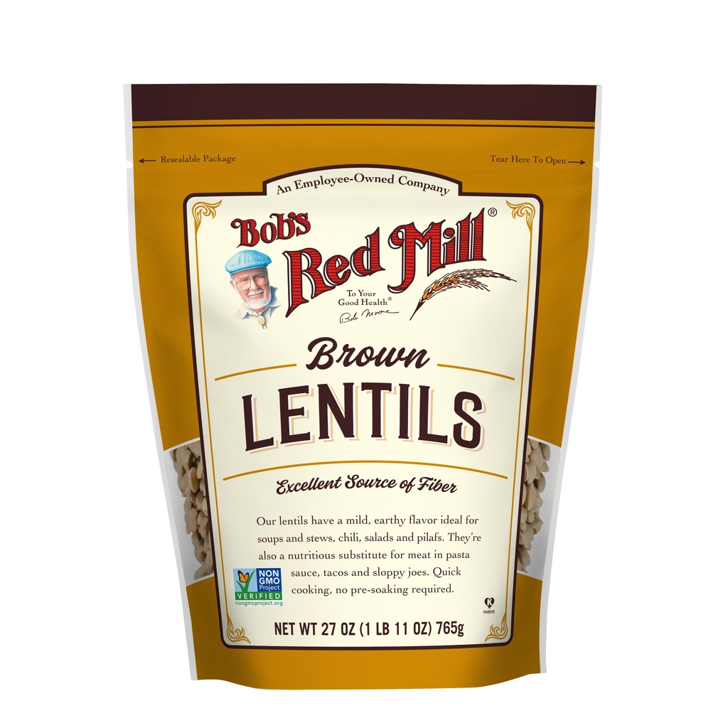 Bobs Red Mill สีน้ําตาล Lentils 765g - IX