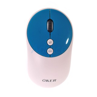 Wireless Optical Mouse OKER (V31) White/Blue