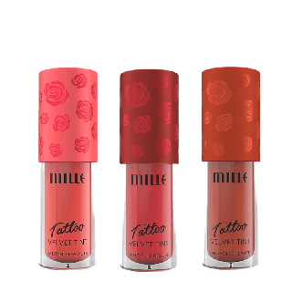 [Code 5AQCK9] Mille ลิปทินท์เนื้อกำมะหยี่ Tattoo Velvet Tint 3.5g.