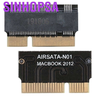 Sinhopsa M . 2 Sata Ssd อะแดปเตอร์ฮาร์ดดิสก์ไดรฟ์ Ngff สําหรับ Macbook 2012 Pro A1425 A1398