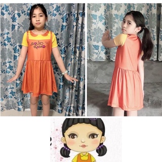 ชุดโกโกวา ชุดเด็กน่ารัก ชุดเดรสเด็ก ชุดการ์ตูน AEIOU ชุดเด็กน่ารัก
