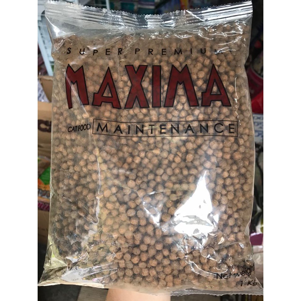 Set สุดคุ้ม Maxima อาหารแมว แม็กซิมา บรรจุ 5 กก. สูตรบำรุงขน ผิวหนัง และป้องกันการเกิดโรคนิ่ว