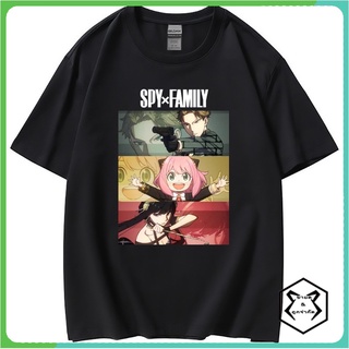 คอตต้อนคอกลมManga Anime spy x family ลอยด์ ฟอเจอร์ อาเนีย ฟอเจอร์ ยอร์ ฟอเจอร์ cotton ฝ้าย Loid Anya Yor Bond Forger Yur