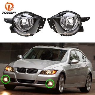 {GOOD} ไฟตัดหมอกกันชนหน้ารถยนต์ ไม่มีหลอดไฟ สําหรับ BMW 3 Series E90 E91 2004-2008 1 คู่