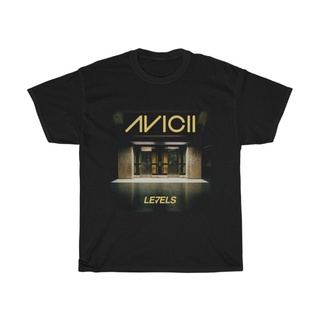 เสื้อผ้าผชเสื้อยืด Avicii LevelsS-5XL