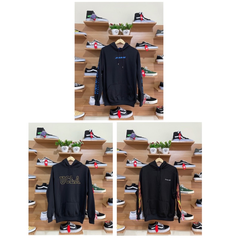 HM STARWARS NAVY HOODIE // UCLA // FLAMINGGO HOT