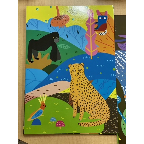 สมุดวาดเขียน สมุดวาดภาพระบายสีเล่มใหญ่ 4/10 กระดาษ 80gsm ปกภาพการ์ตูนน่ารักๆ​ คละลาย