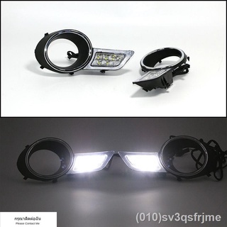 （ LED ไฟวิ่งกลางวันแบบ） 09/10/11 Toyota Highlander ไฟวิ่งกลางวันดัดแปลงไฟ LED พิเศษ ไฟวิ่งกลางวันดัดแปลงไฟตัดหมอกหน้า