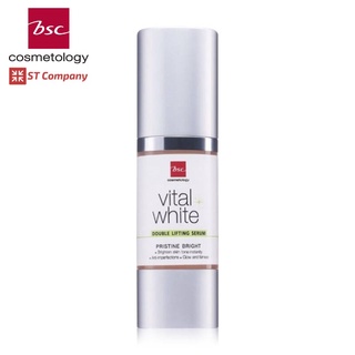 เซรั่ม BSC VITAL WHITE DOUBLE LIFTING SERUM 30 ml บีเอสซี ไวทัลไวท์ ดับเบิ้ล ลิฟติ้ง เซรั่ม เซรั่มบำรุงผิว หน้าใส ครีม บำรุง หน้า