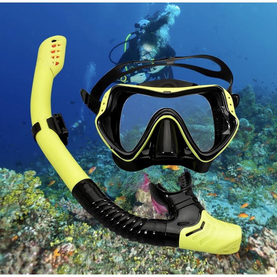 หน้ากากดำน้ำ Snorkel Easy Breath: รีวิวชุดดำน้ำตื้น เลนส์ใส สวมสบาย