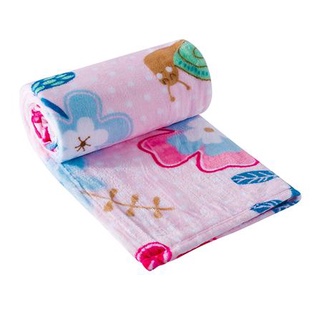 ผ้าห่ม PLUMERIA 50x60 นิ้ว สีชมพู ฺBlanket