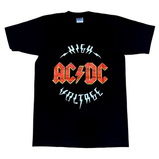 AC009 เสื้อวงร็อค ACDC เอซีดีซี เสื้อวง เสื้อยืดเอซีดีซี เสื้อวินเทจ