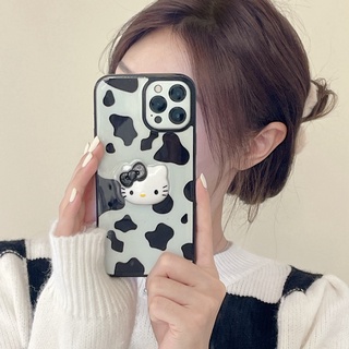 เคสโทรศัพท์มือถือลายการ์ตูน Hello Kitty 3D สําหรับ Iphone 13 Pro Amx 12 Pro Max 11 Pro แม็กซ์ Xs แม็กซ์ Xr X 7 พลัส 8 พลัส