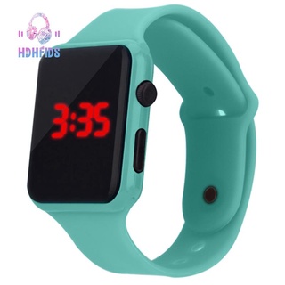 LED Watch Creative Electronic Watch Student Fashion Sports Watch for Children Black